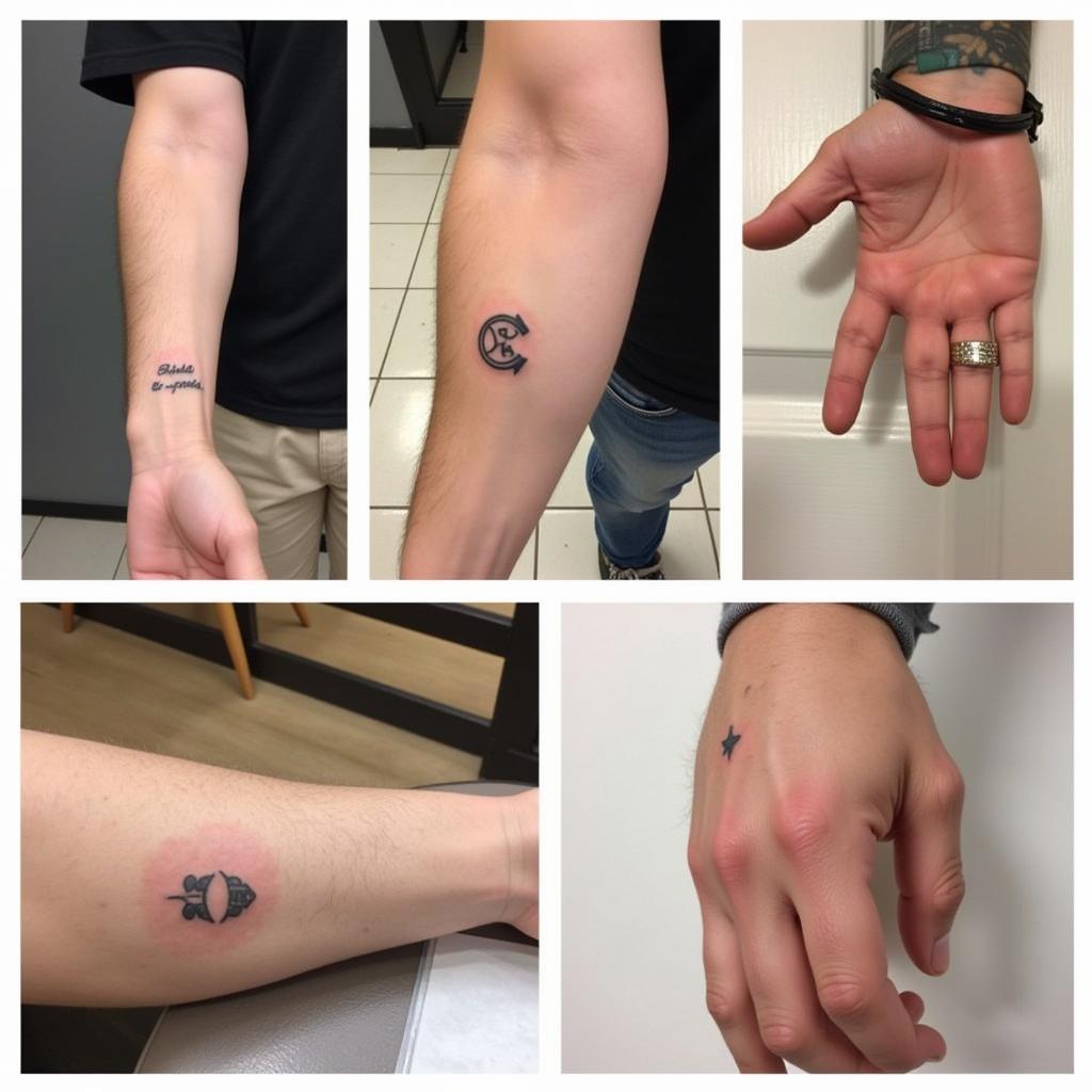 Tổng hợp các vị trí xăm hình mini ở tay cho nam phổ biến và được ưa chuộng nhất