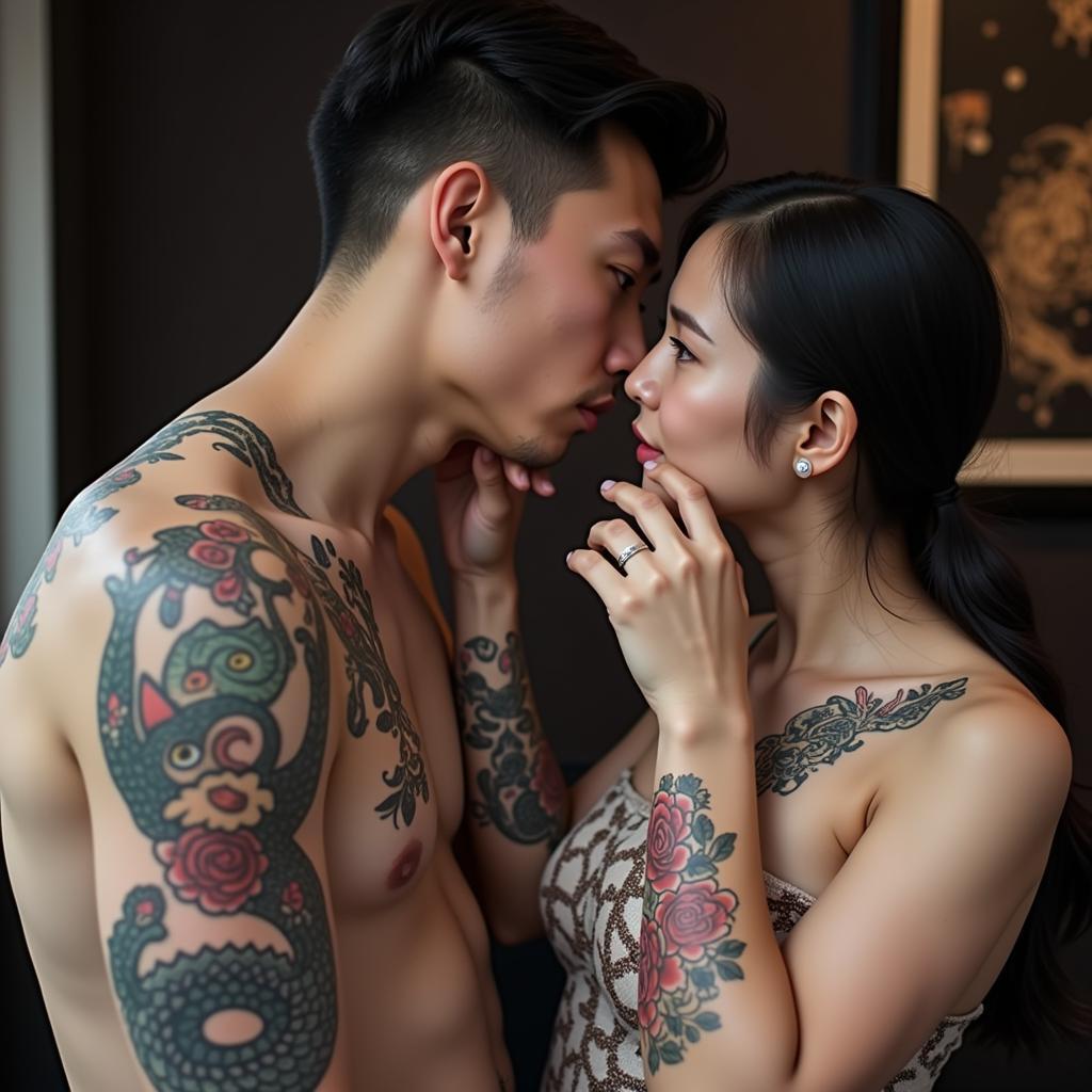 Cân nhắc kỹ lưỡng trước khi xăm hình mèo thần tài cá chép vì hình xăm là vĩnh viễn trên cơ thể