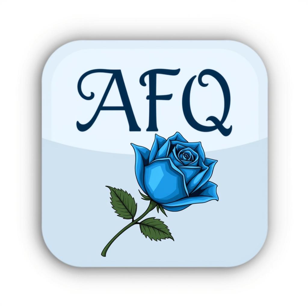 Hình xăm hoa hồng xanh