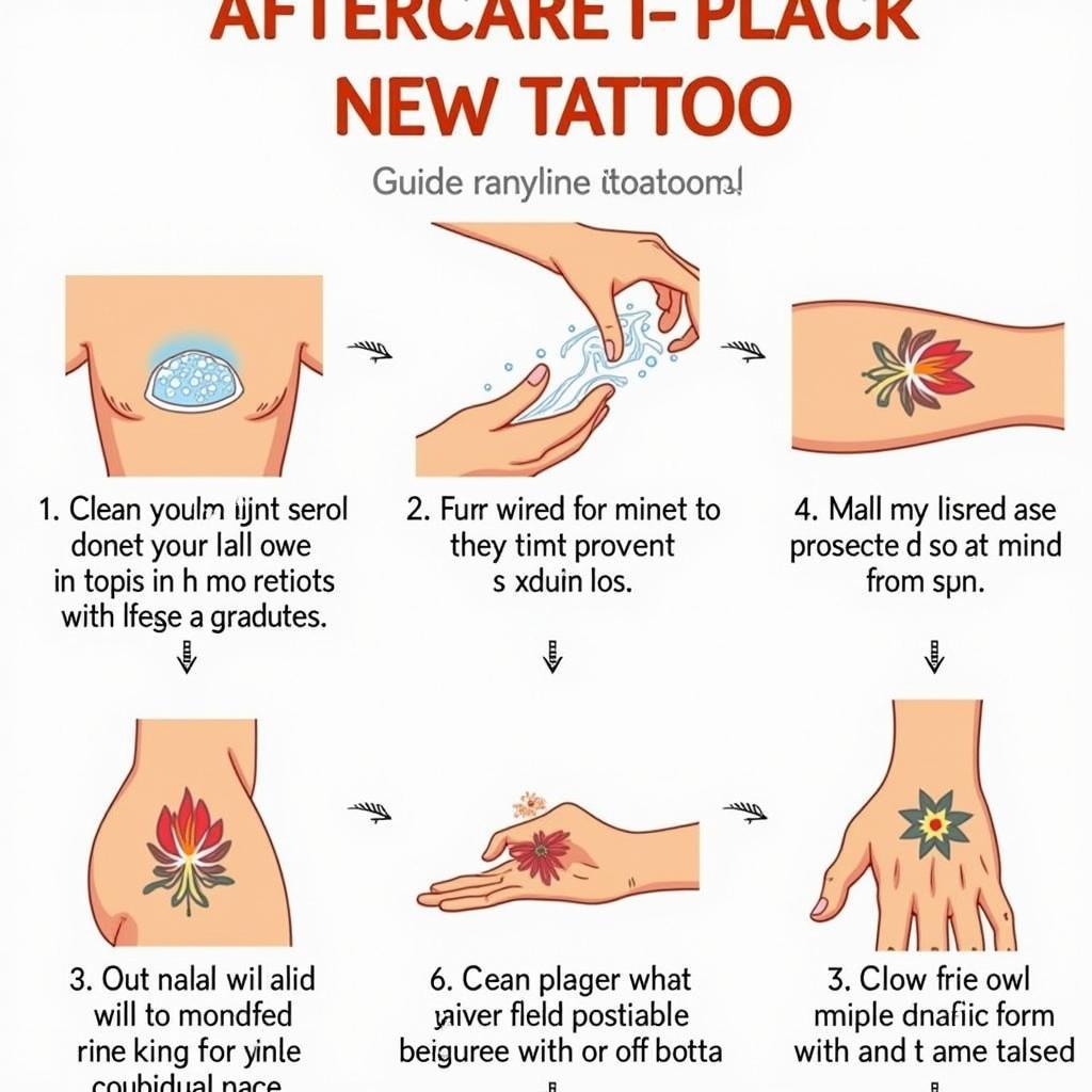 cham-soc-hinh-xam-moi-sau-khi-xam-67bc4a Quy trình chăm sóc hình xăm mới sau khi xăm với kem dưỡng ẩm và vệ sinh sạch sẽ