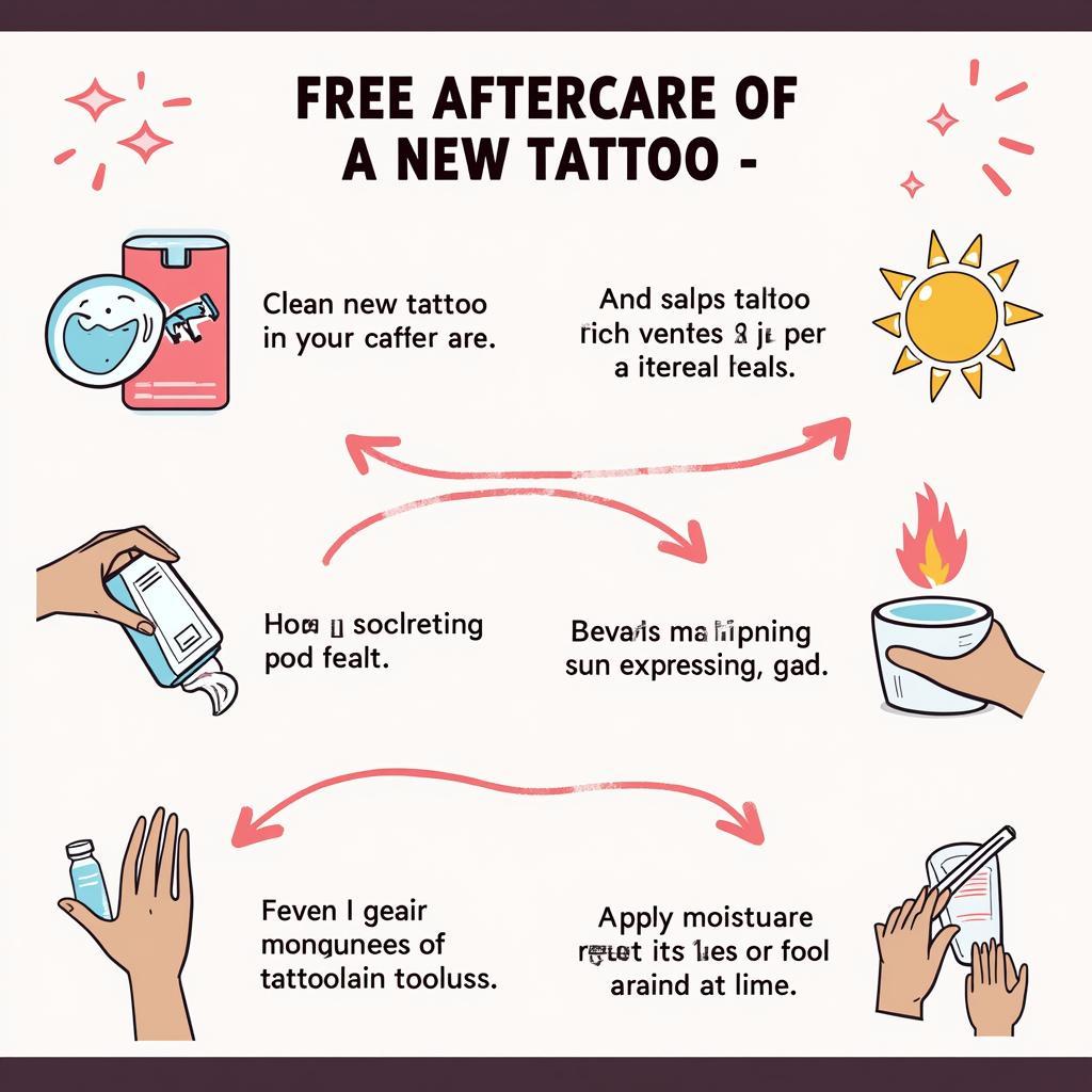 Hướng dẫn chăm sóc hình xăm sau khi xăm để đảm bảo hình xăm mau lành và lên màu đẹp