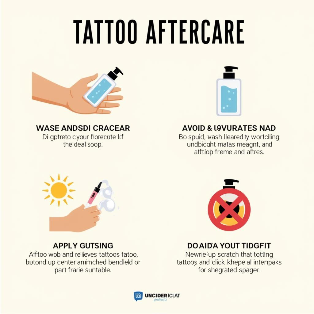 Hướng dẫn chăm sóc hình xăm mới