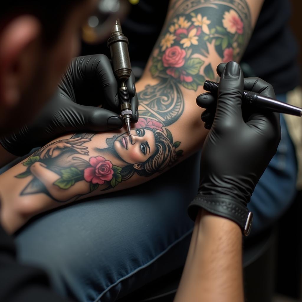 Tu van chon nghe si xam hinh thien than sa nga co kinh nghiem va tay nghe cao