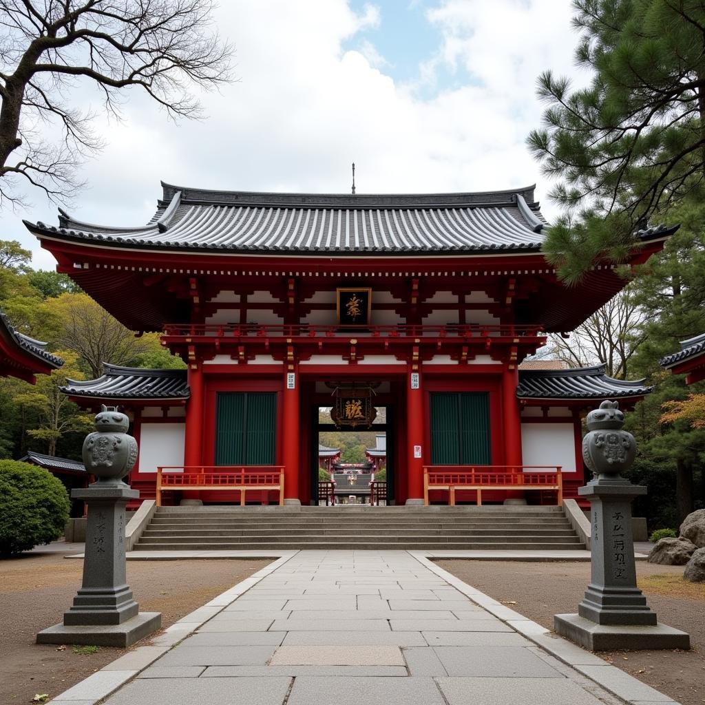 Giải Mã Ý Nghĩa Hình Xăm Mèo Thần Tài: Mang May Mắn Đến Bạn 2 den gotokuji nhat ban noi tieng meo than tai 67bf69 1