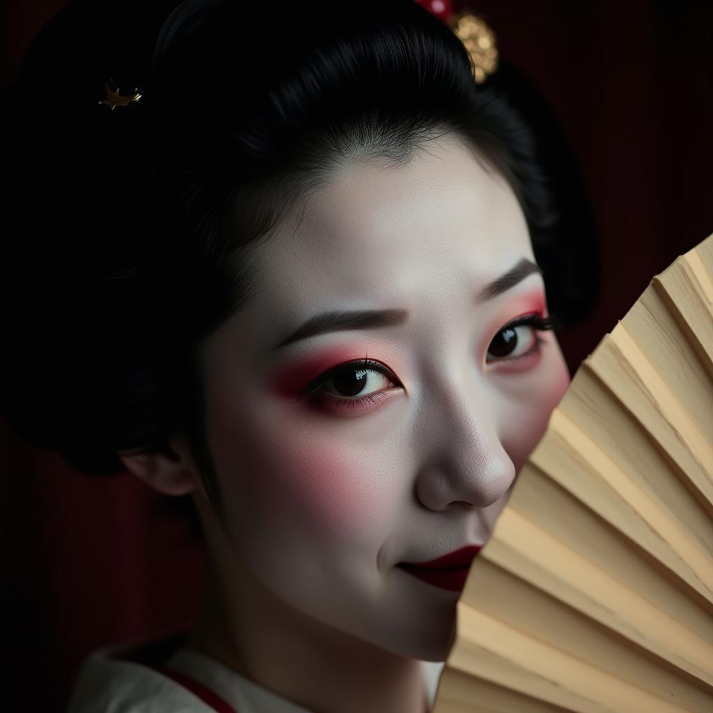 Hinh xam Geisha ve bi an quyen ru kho doan