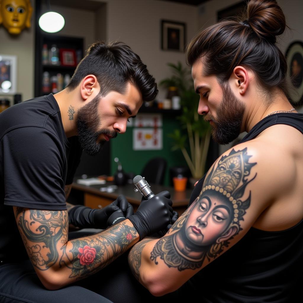 gia-ca-hinh-xam-phat-quy-studio-xam-hinh-67bfc1 Giá cả hình xăm Phật Quỷ phụ thuộc vào studio và tay nghề của nghệ sĩ