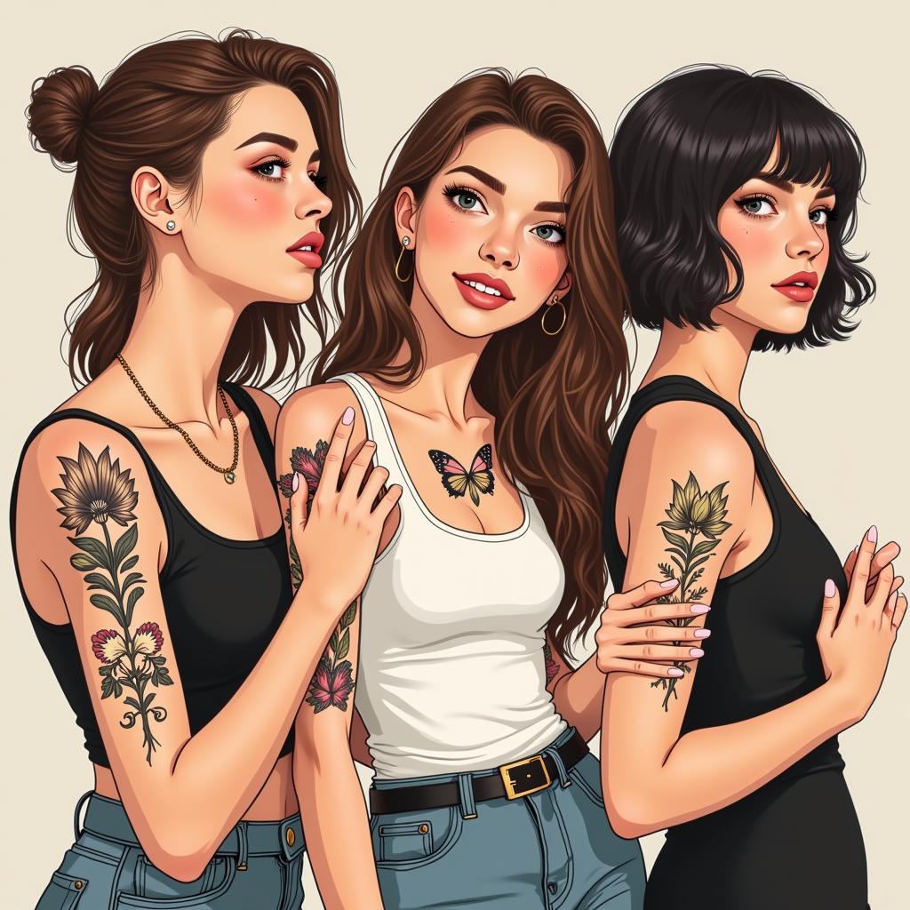 Gioi tre lay cam hung tu phong cach xam hinh cua Jack the hien ca tinh va theo duoi dam me