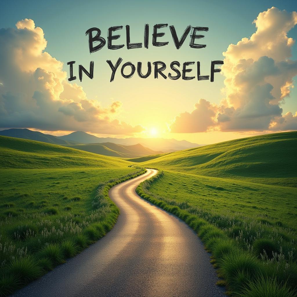 Hình xăm Believe in Yourself nguồn cảm hứng bất tận trên con đường mỗi người