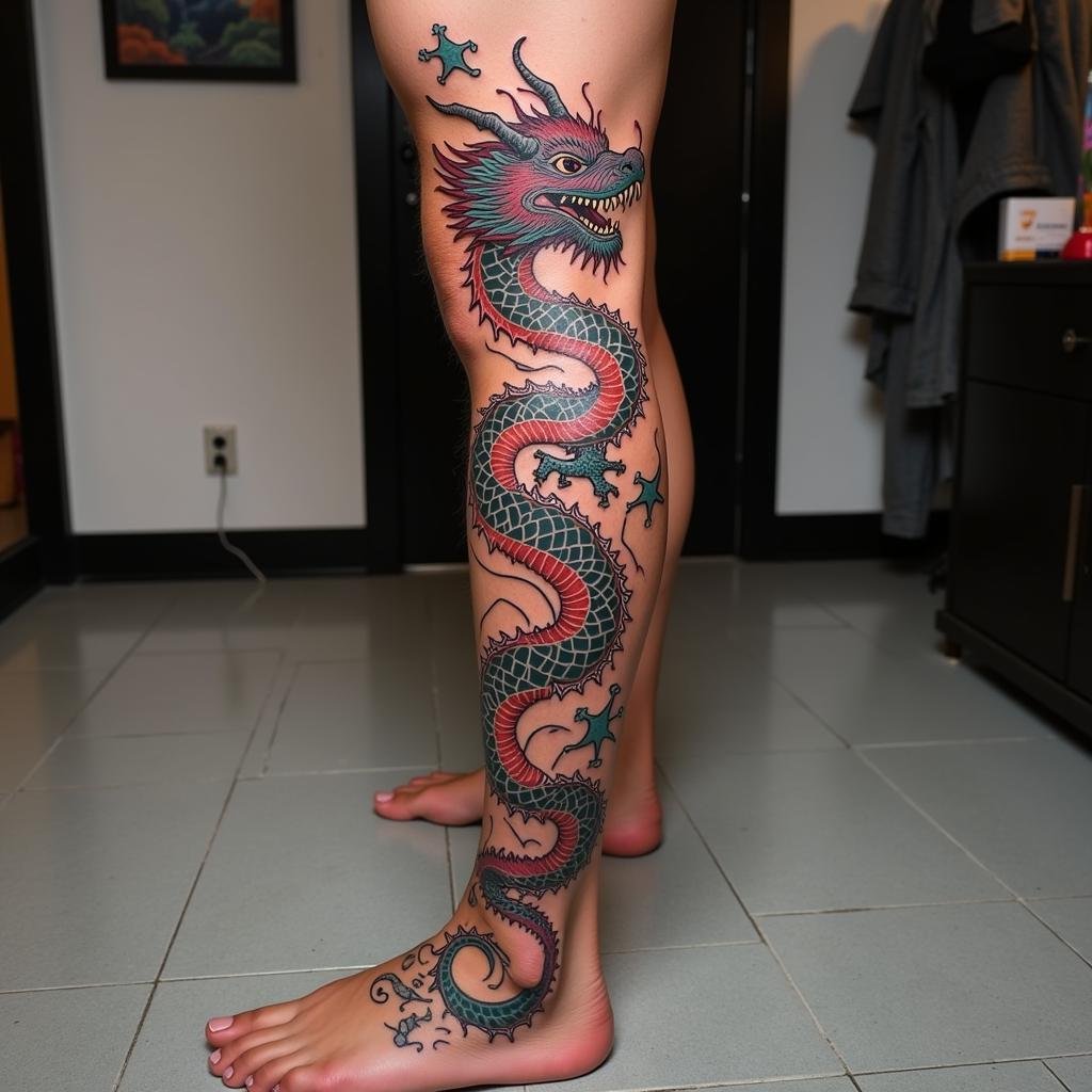 hinh xam ca rong full chan xu huong 67ba03 1