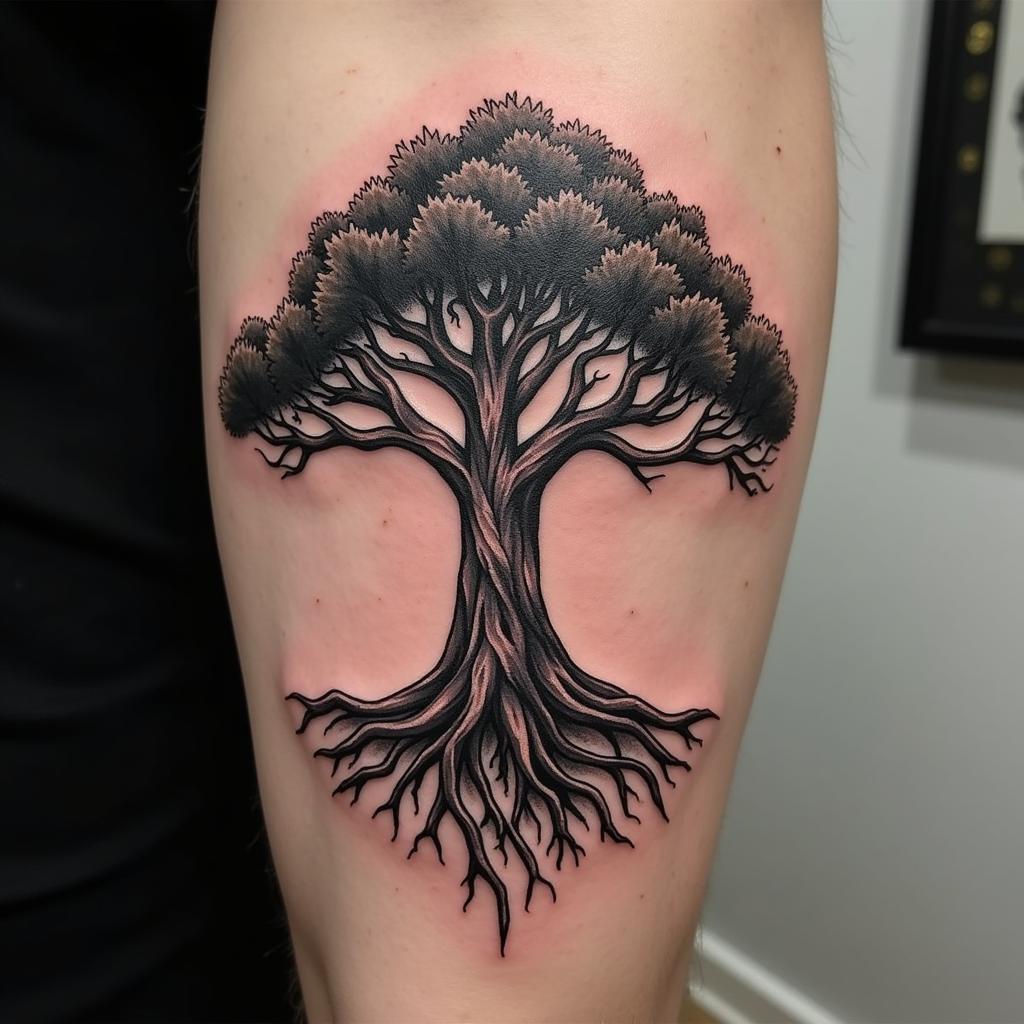 hinh-xam-cay-thong-than-thoai-bac-au-67bed7 Hình xăm cây thông Yggdrasil trong thần thoại Bắc Âu kết nối các thế giới
