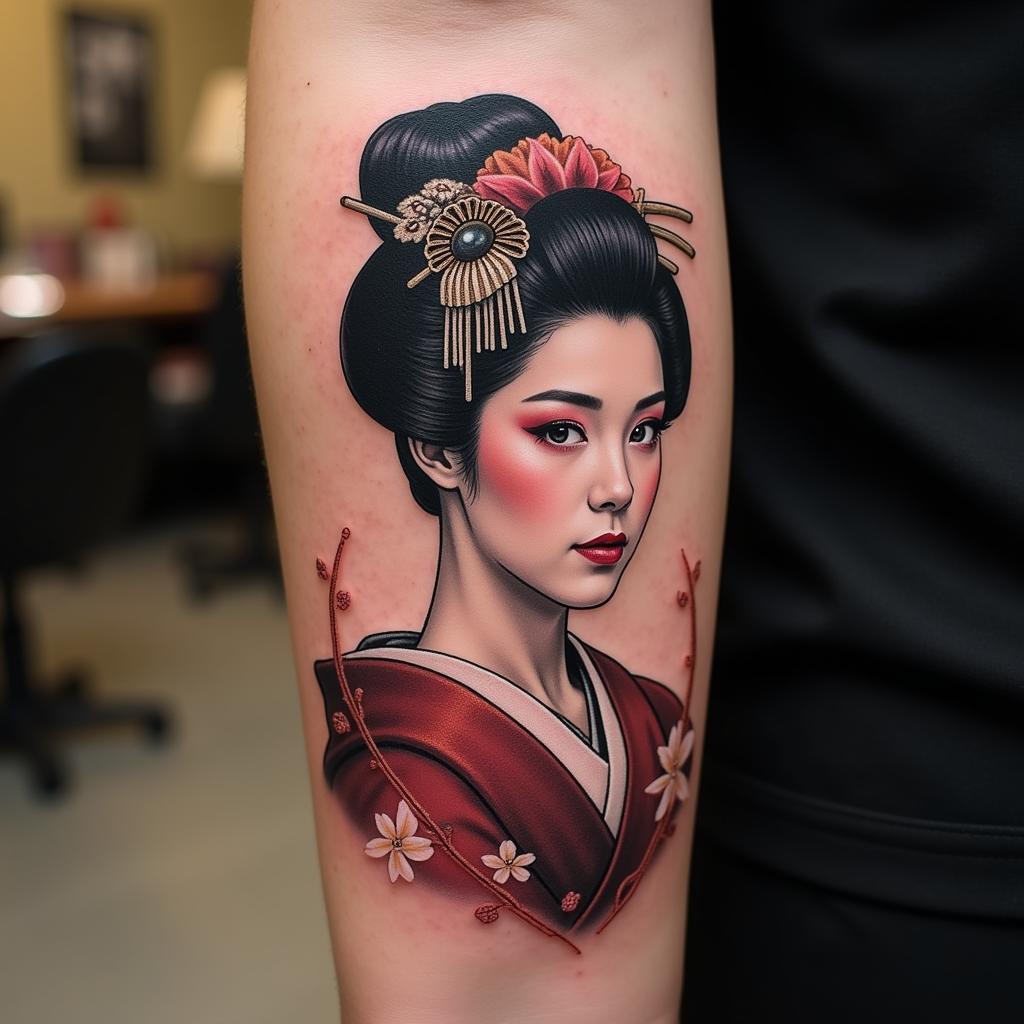 hinh-xam-co-gai-geisha-nhat-ban-67bfba Hình xăm cô gái Geisha Nhật Bản với vẻ đẹp thanh thoát và quý phái