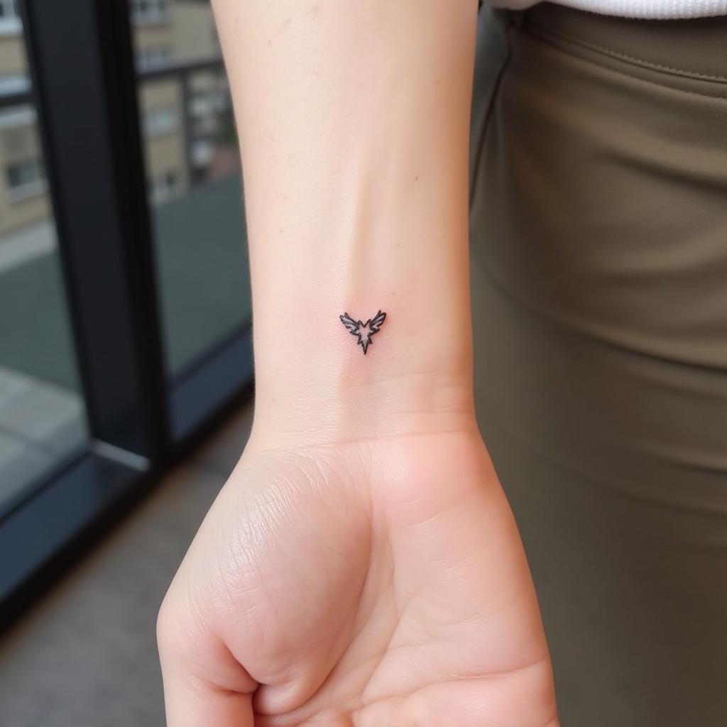 hinh-xam-co-tay-nu-tinh-kin-dao-67bf20 Hình xăm nhỏ nhắn ở cổ tay thể hiện sự nữ tính và kín đáo nhưng vẫn dễ dàng khoe ra