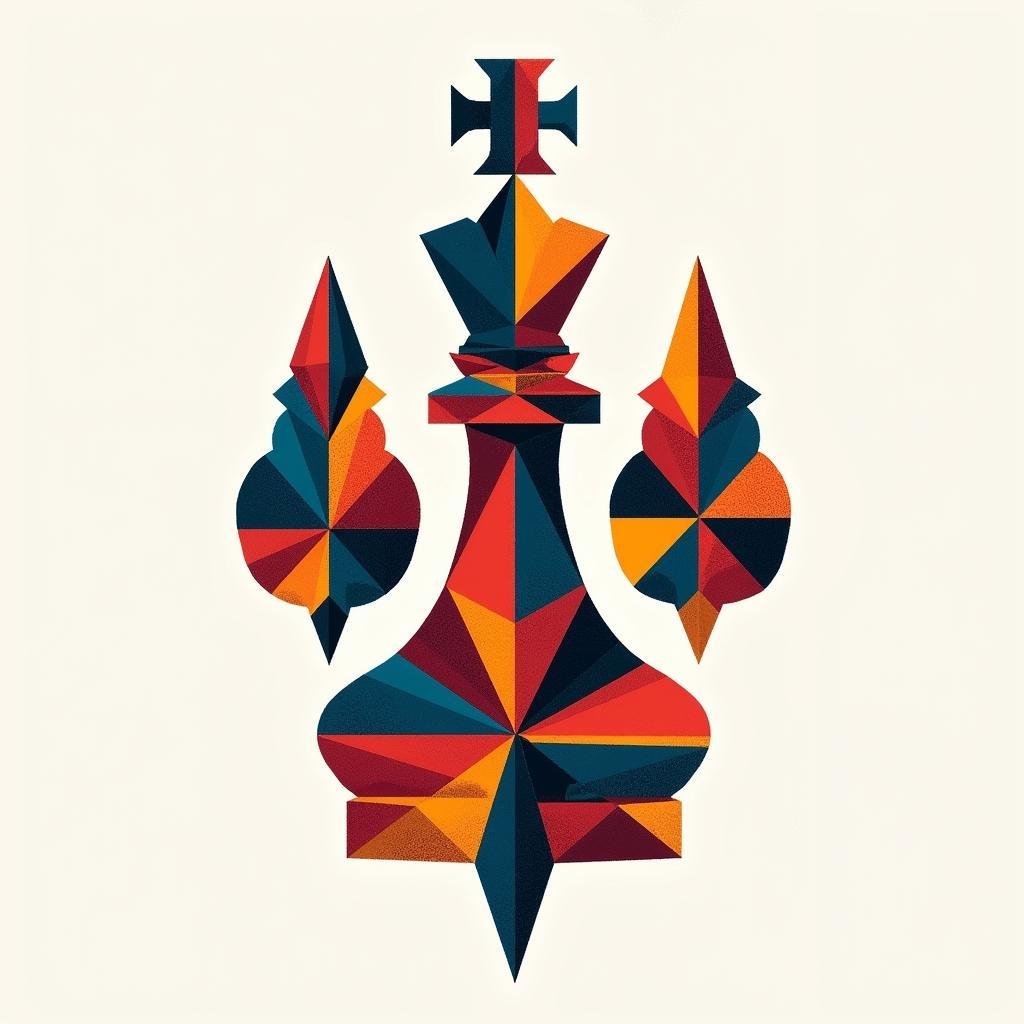 Ý nghĩa biểu tượng hình xăm quân tốt cờ vua cho người tinh tế 2 hinh xam con tot hinh hoc mau sac tuong phan 67bb48 1