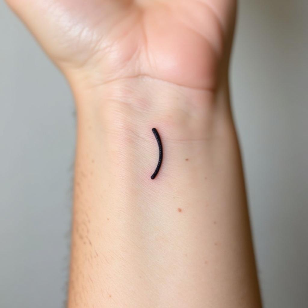 Hình xăm ý nghĩa vượt qua khó khăn tìm lại sức mạnh từ hình ảnh 3 Hình xăm dấu chấm phẩy, biểu tượng tiếp tục câu chuyện và sức mạnh vượt qua khó khăn