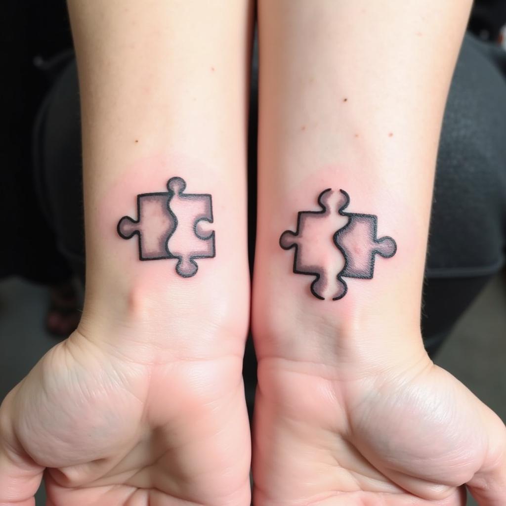 hinh-xam-doi-bo-sung-cho-nhau-67bef3 Mảnh ghép hình xăm đôi trên cổ tay, biểu tượng cho sự kết nối và bổ sung lẫn nhau.