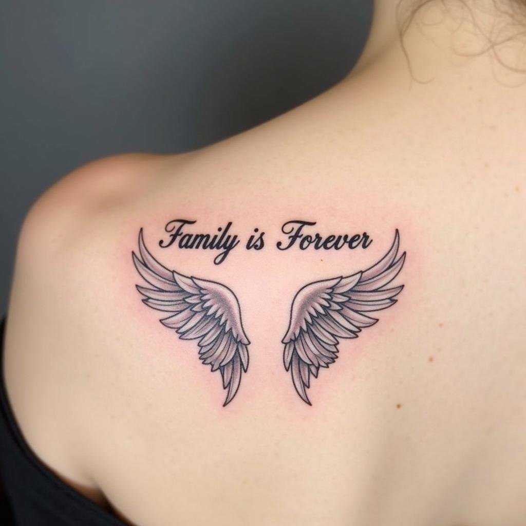 hinh xam family forever canh thien than 67c030 1