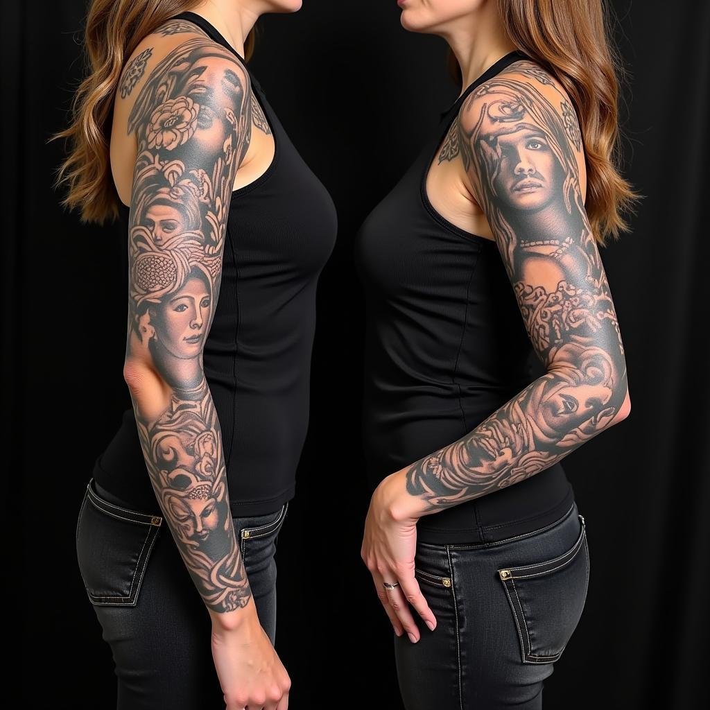 hinh xam full tay nu nghe thuat 67bc3e 1