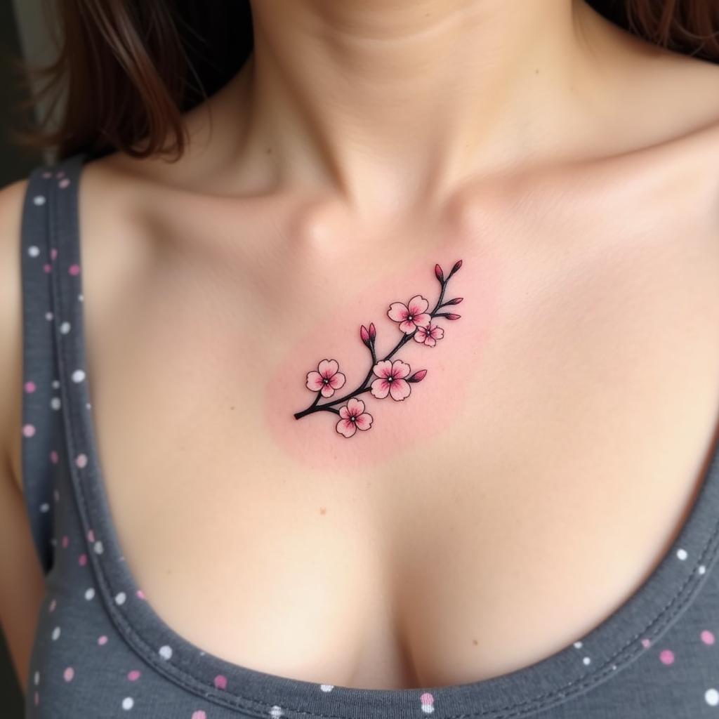 hinh-xam-hoa-anh-dao-nho-gan-tim-tinh-te-67be92 Hình xăm hoa anh đào nhỏ nhắn gần tim thể hiện sự tinh tế và ý nghĩa