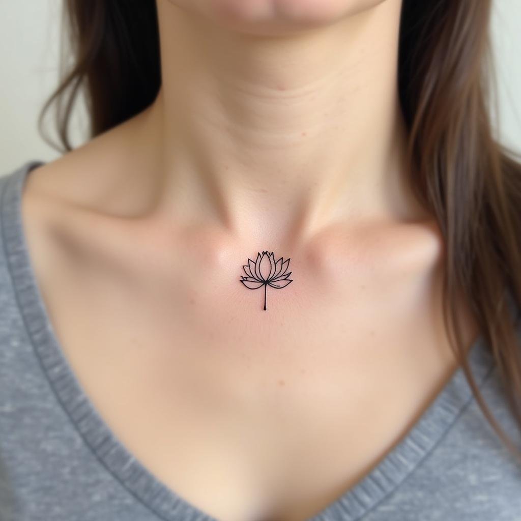 hinh xam hoa sen trang thuan khiet 67bc2c 1