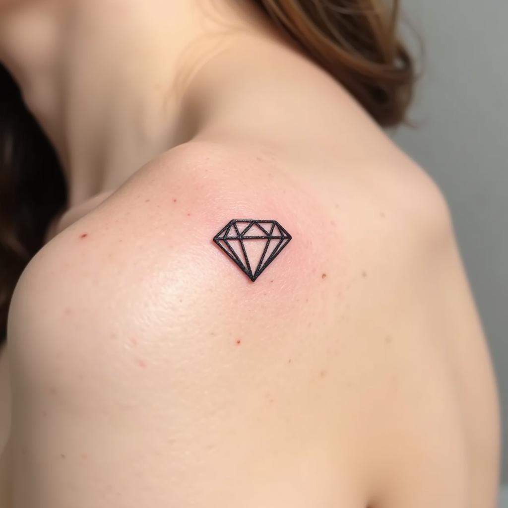 Sơn Tùng M-TP và ý nghĩa đằng sau hình xăm kim cương độc đáo 2 hinh xam kim cuong don gian kien cuong 67bbe2 1