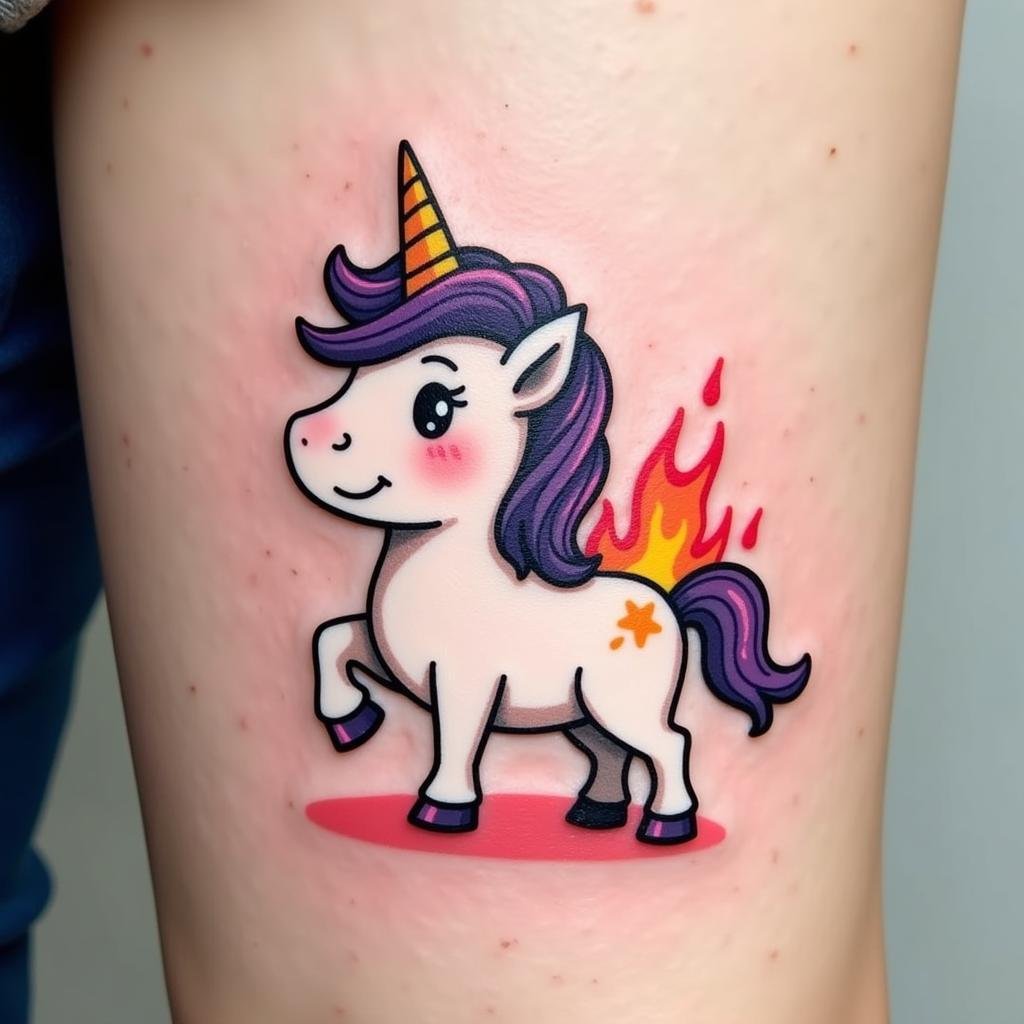 hinh xam ky lan lua hoat hinh dang yeu 67bbbf 1