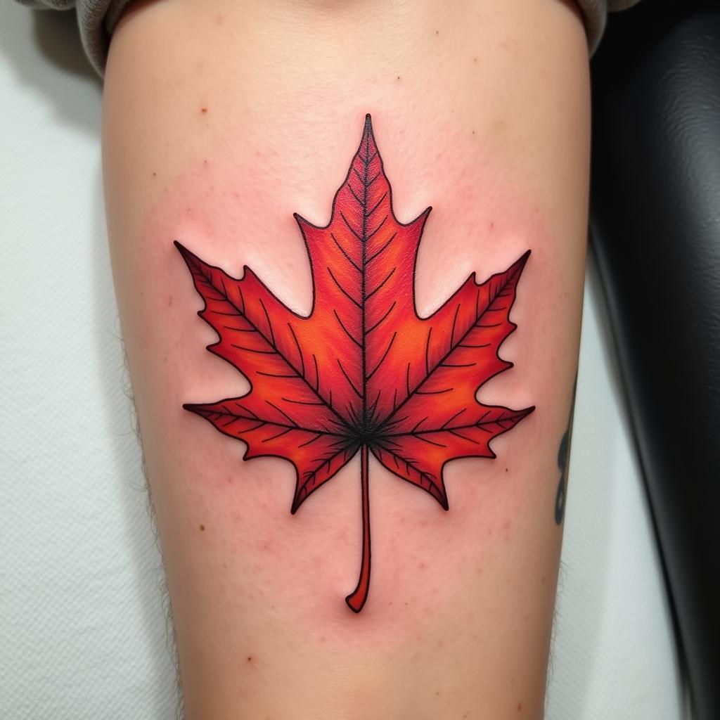 Hinh-xam-lá-phong-đỏ-rực-rỡ-biểu-tượng-mùa-thu-và-sự-thay-đổi