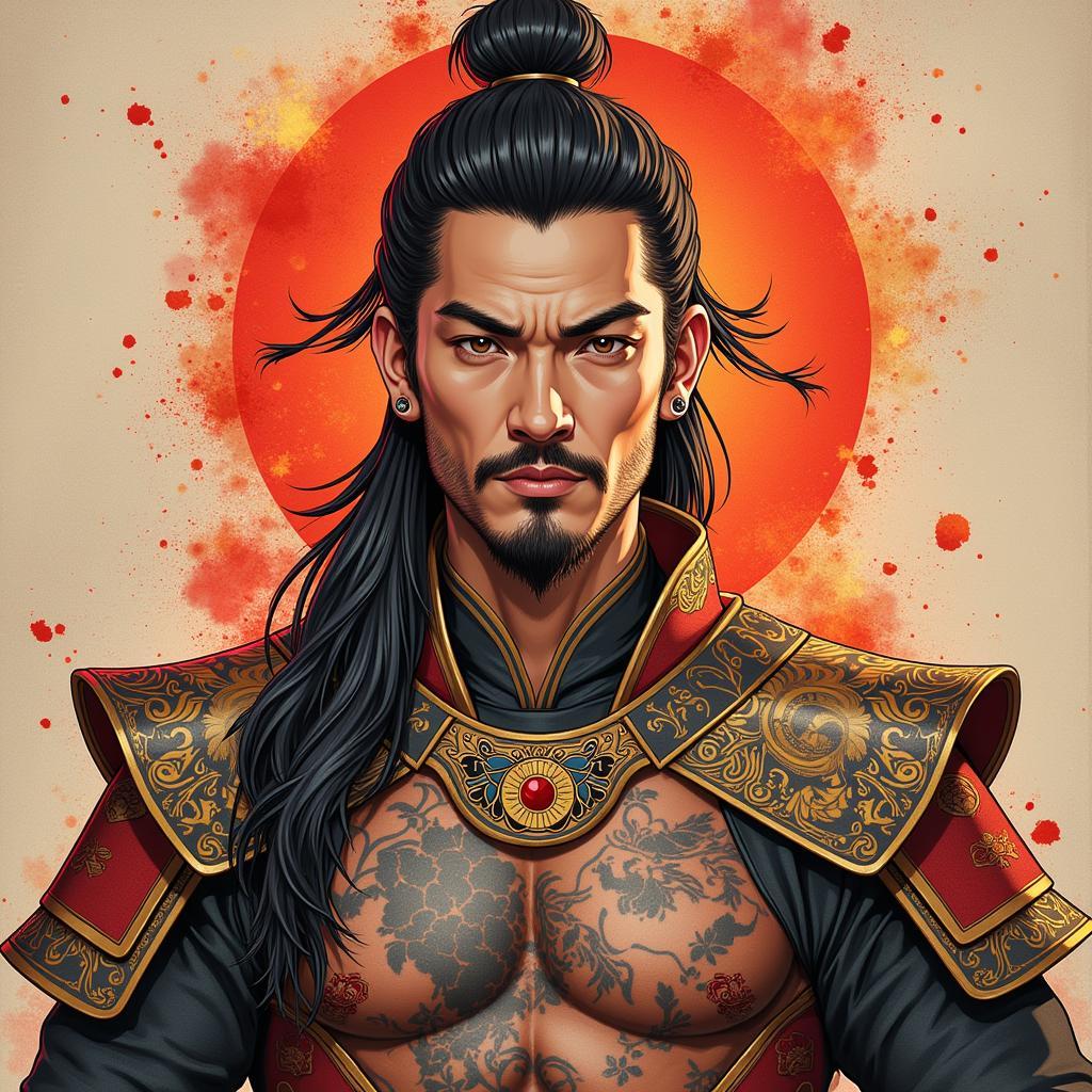 Hình xăm Mã Siêu - Khí chất phi phàm và sự oai phong