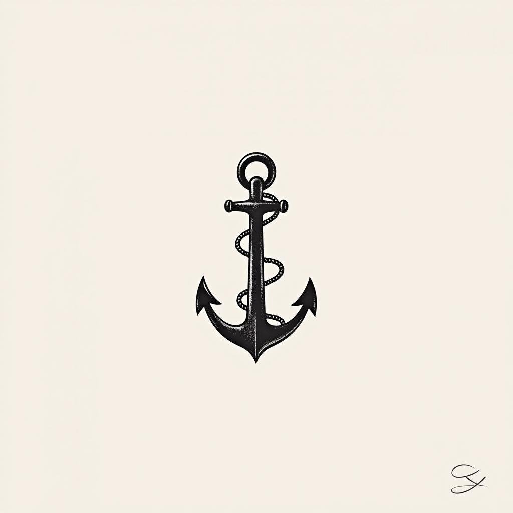 hinh xam mo neo don gian bieu tuong sau xa 67bbee 1