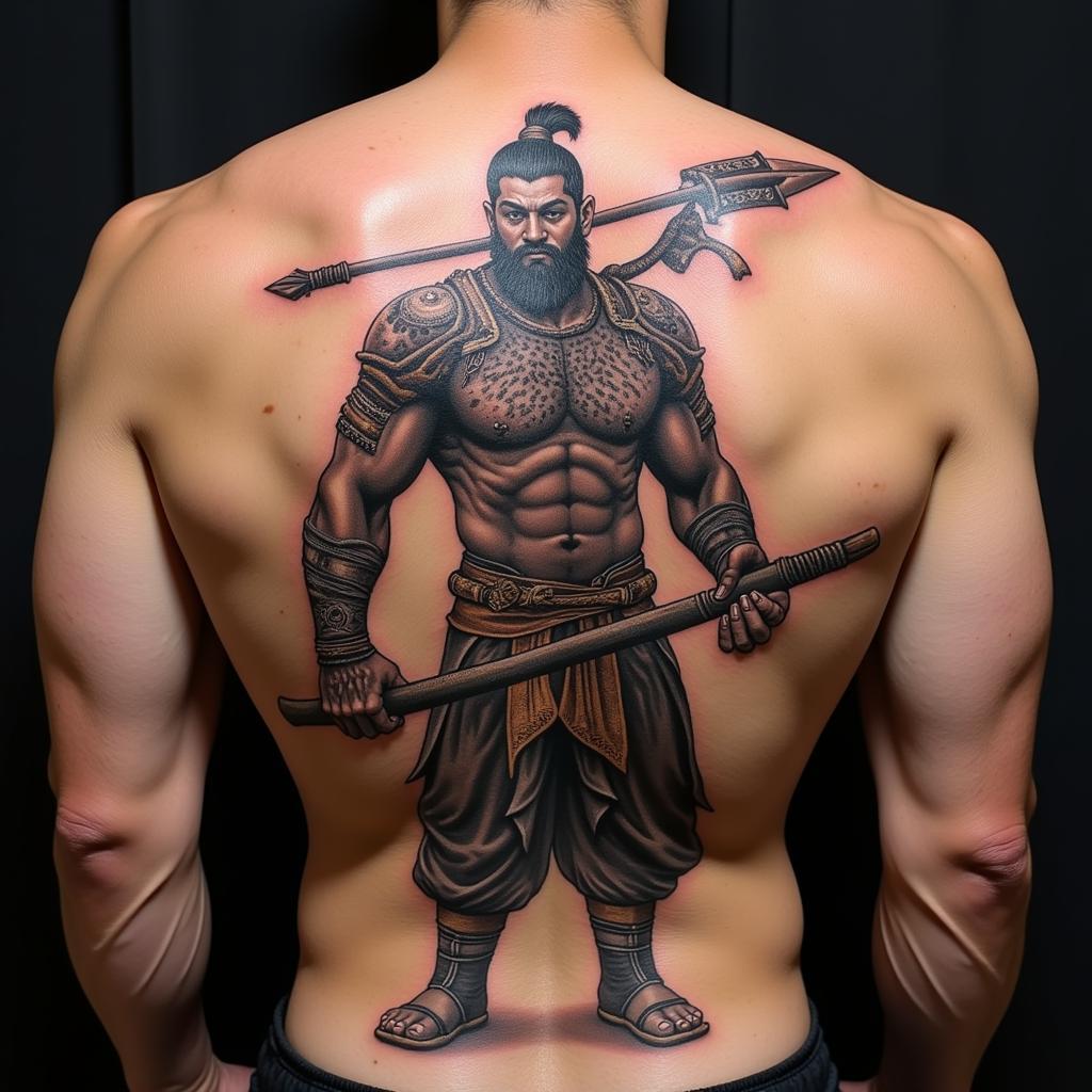 hinh-xam-nhi-lang-than-full-lung-the-hien-suc-manh-dung-cam-67bf2c Hình xăm Nhị Lang Thần full lưng thể hiện sức mạnh và lòng dũng cảm