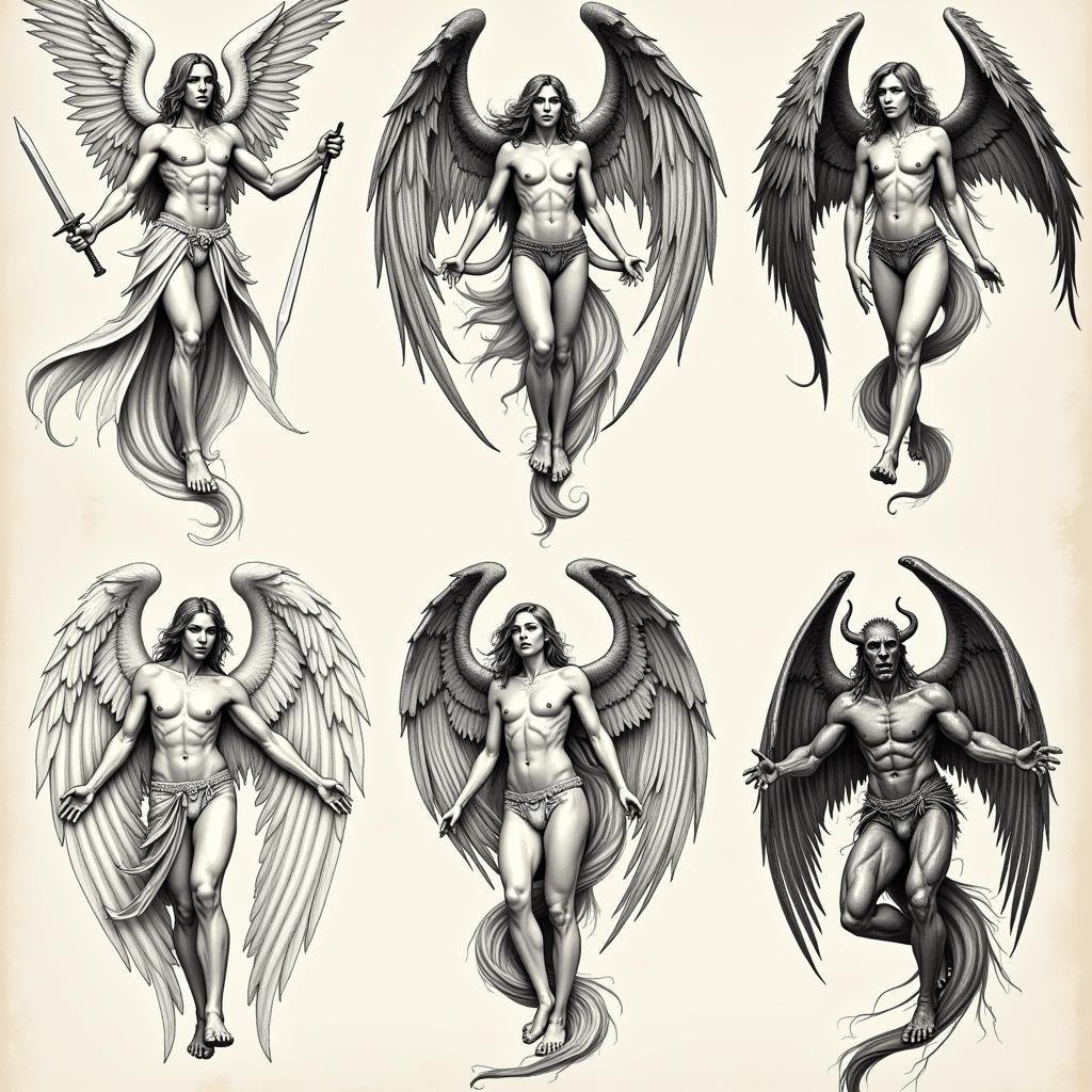 hinh xam thien than ac quy phong cach artist 67bba6 1