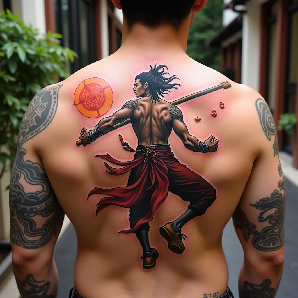 hinh-xam-ton-ngo-khong-full-lung-kim-co-bong-can-dau-van-67baef Hình xăm Tôn Ngộ Không full lưng với Kim Cô Bổng và Cân Đẩu Vân, biểu tượng của sức mạnh và tự do.