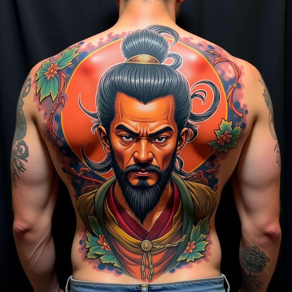 hinh-xam-ton-ngo-khong-full-lung-mau-sac-song-dong-67baef Hình xăm Tôn Ngộ Không full lưng với màu sắc sống động và chi tiết tinh xảo, thể hiện tính thẩm mỹ cao và sự sáng tạo của nghệ sĩ.