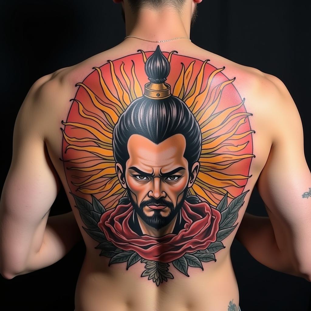 hinh-xam-ton-ngo-khong-full-lung-xu-huong-hien-dai-67baf0 Hình xăm Tôn Ngộ Không full lưng theo xu hướng hiện đại, kết hợp kỹ thuật và màu sắc mới, tạo dấu ấn cá nhân.