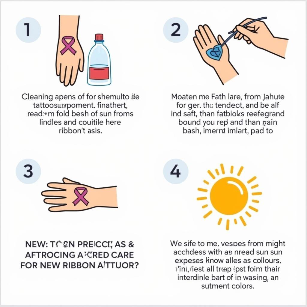 Hướng dẫn chăm sóc hình xăm cái nơ