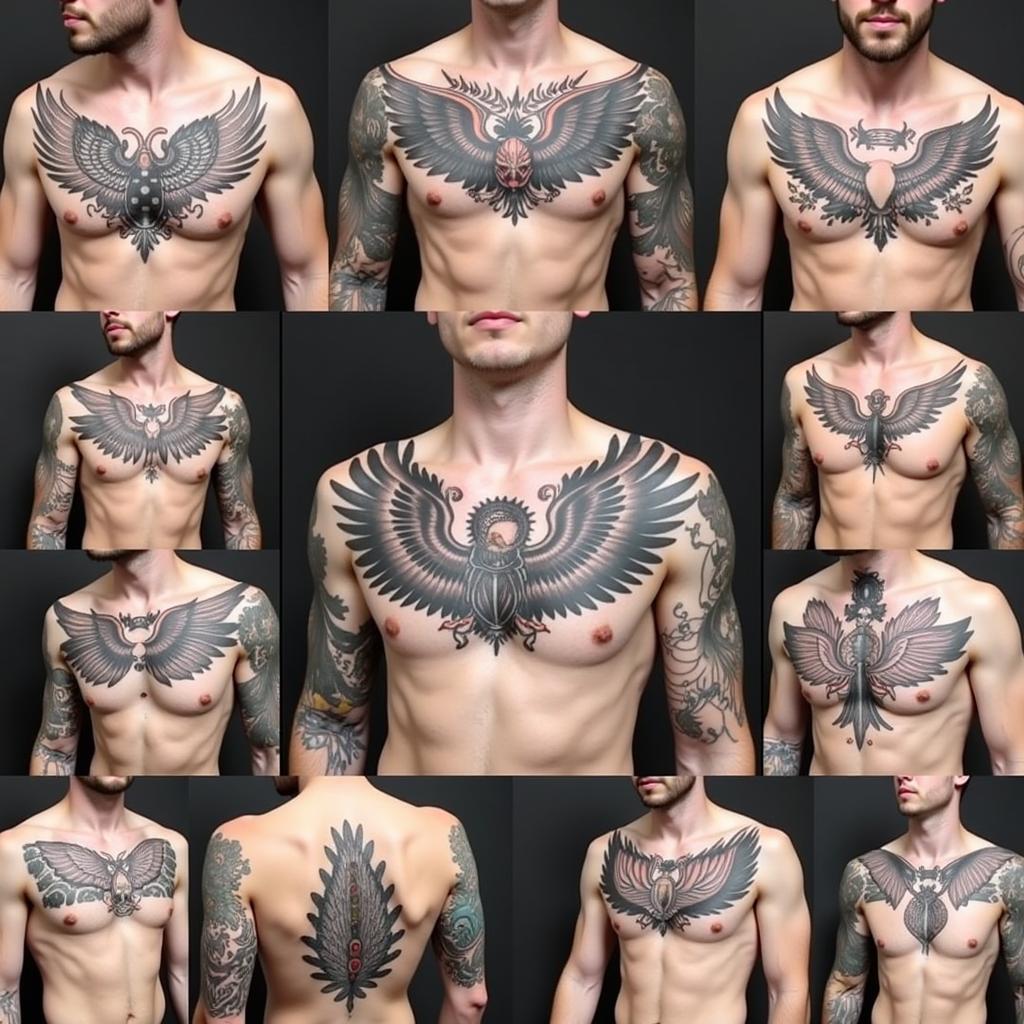 Lựa chọn hình xăm ngực nam phù hợp với cá tính và sở thích riêng