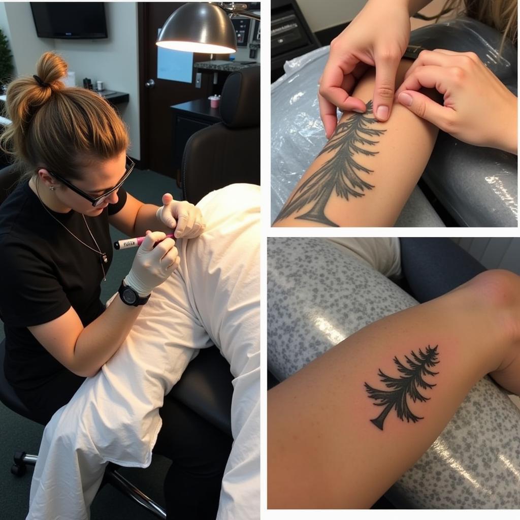 Lưu ý quan trọng trước khi xăm hình cây tùng chọn nghệ sĩ uy tín và đảm bảo vệ sinh