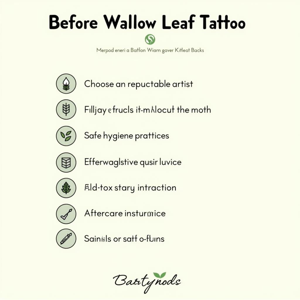 Những lưu ý quan trọng cần biết trước khi quyết định xăm hình lá liễu để đảm bảo an toàn