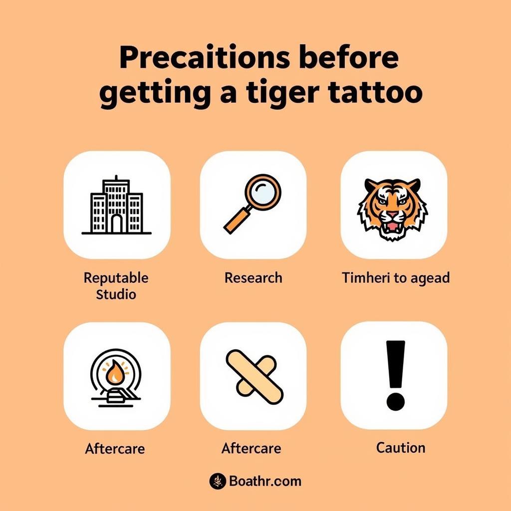 Danh sách những điều cần lưu ý trước khi xăm hình hổ lần đầu
