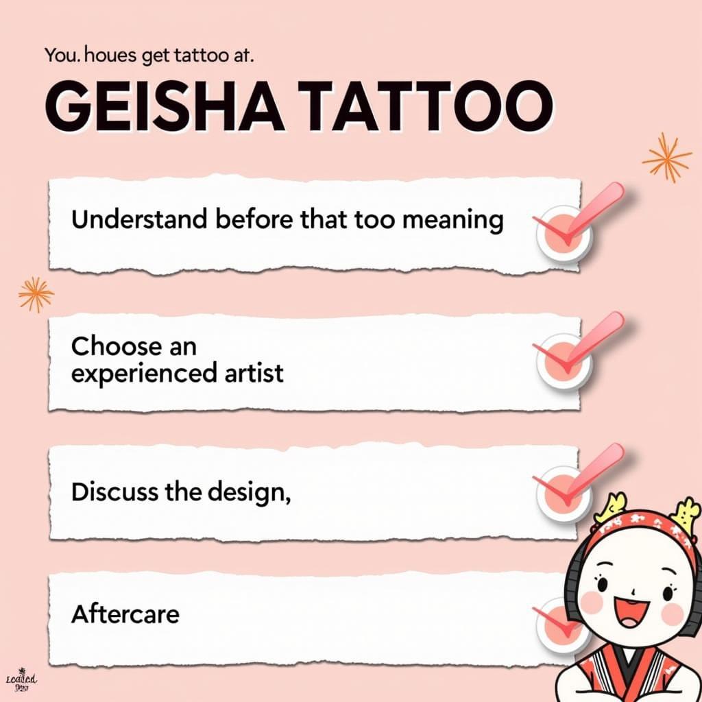 Hinh xam Geisha luu y quan trong can nhac truoc xam