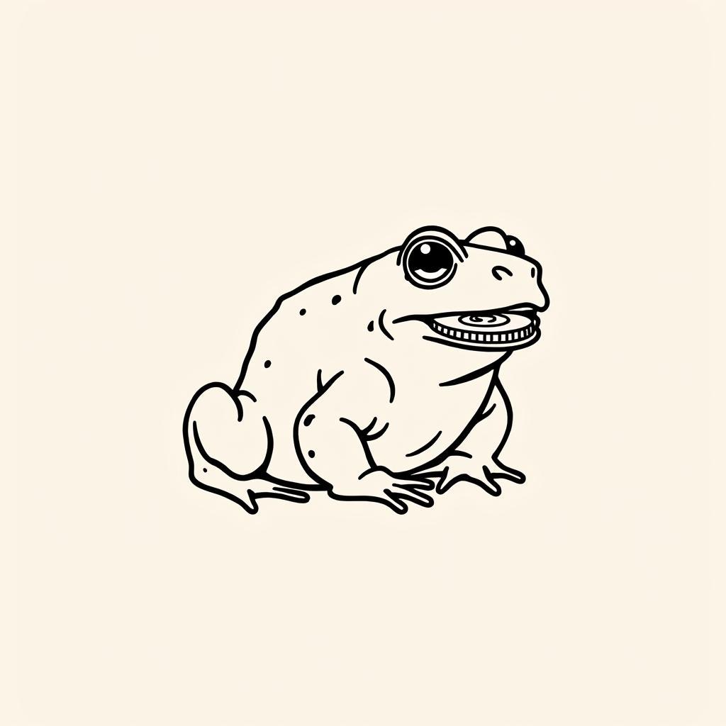 mau-hinh-xam-coc-ngam-tien-vang-pho-bien-67bb2a Mẫu hình xăm cóc ngậm tiền vàng phổ biến mang ý nghĩa tài lộc và may mắn được ưa chuộng