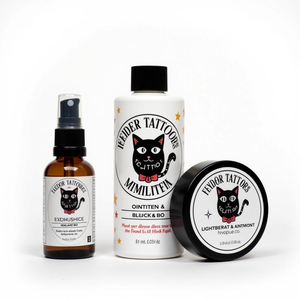 San pham cham soc hinh xam moi hinh meo den kem duong am