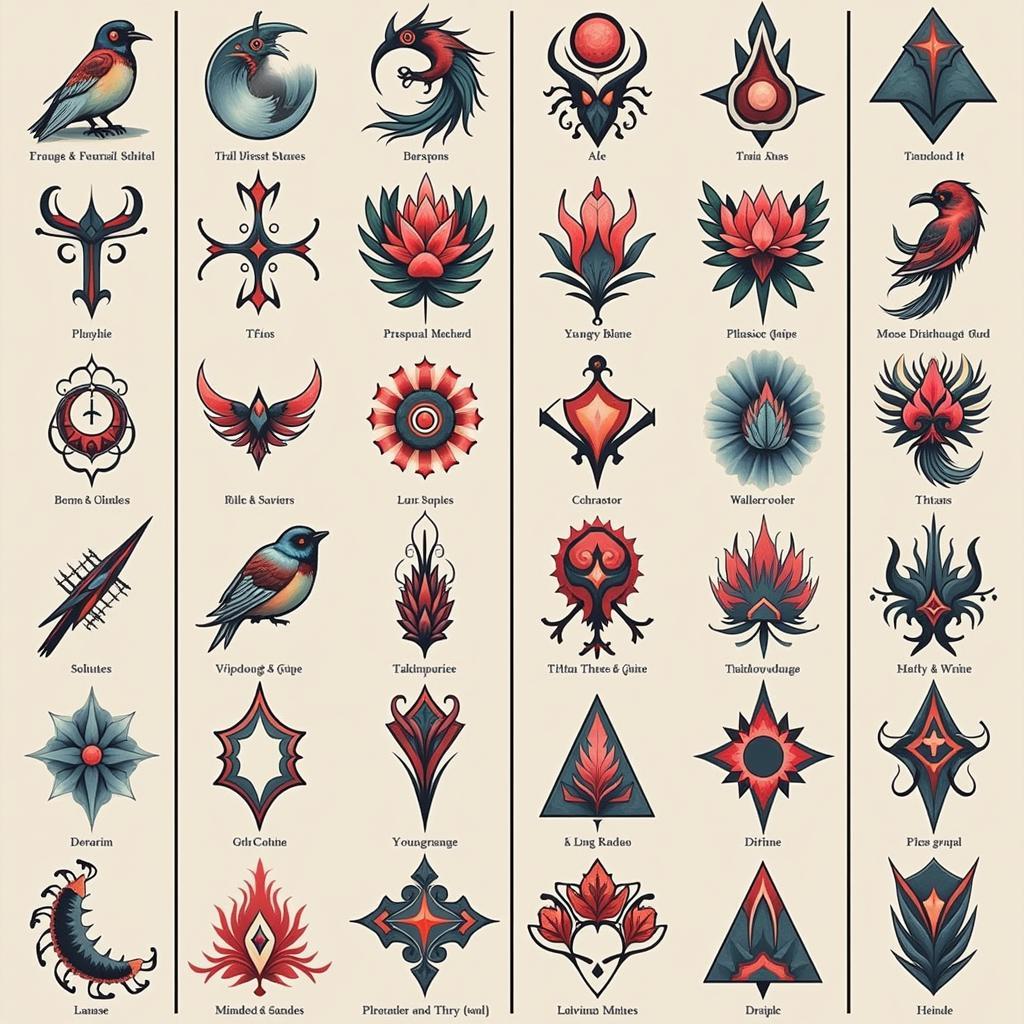 So sánh các phong cách thiết kế xăm hình phổ biến để lựa chọn