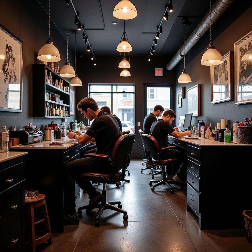 Studio xăm hình uy tín chuyên nghiệp đảm bảo an toàn chất lượng