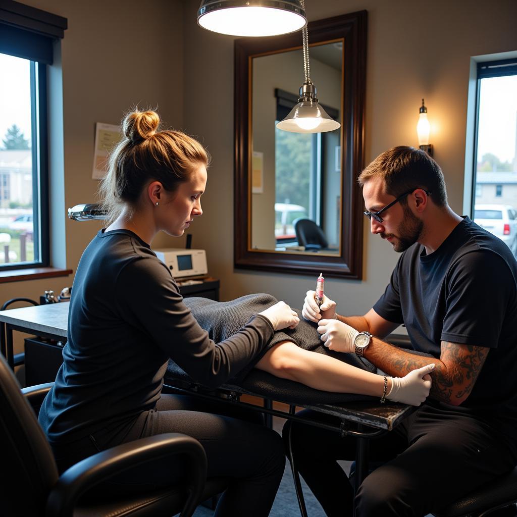 Studio xăm hình uy tín chuyên nghiệp an toàn