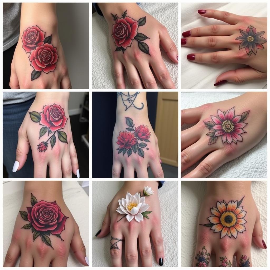 Tuyển tập các mẫu hình xăm hoa đẹp và nữ tính cho phái đẹp