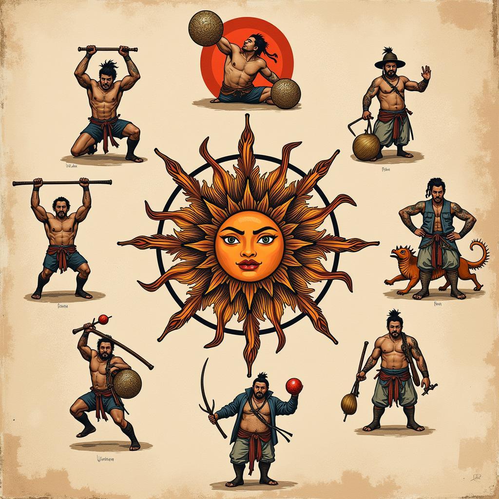 Tổng hợp các biểu tượng và ý nghĩa sâu xa của hình xăm Tôn Ngộ Không trong văn hóa và tâm linh