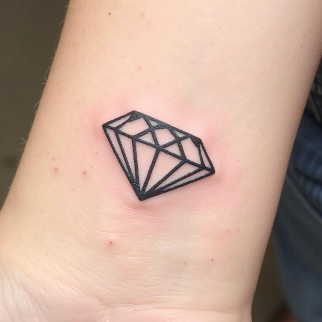 vi-tri-xam-co-tay-nu-hinh-kim-cuong-mini-67ba89 vị trí xăm hình kim cương mini ở cổ tay đa dạng cho phái nữ thêm phần quyến rũ