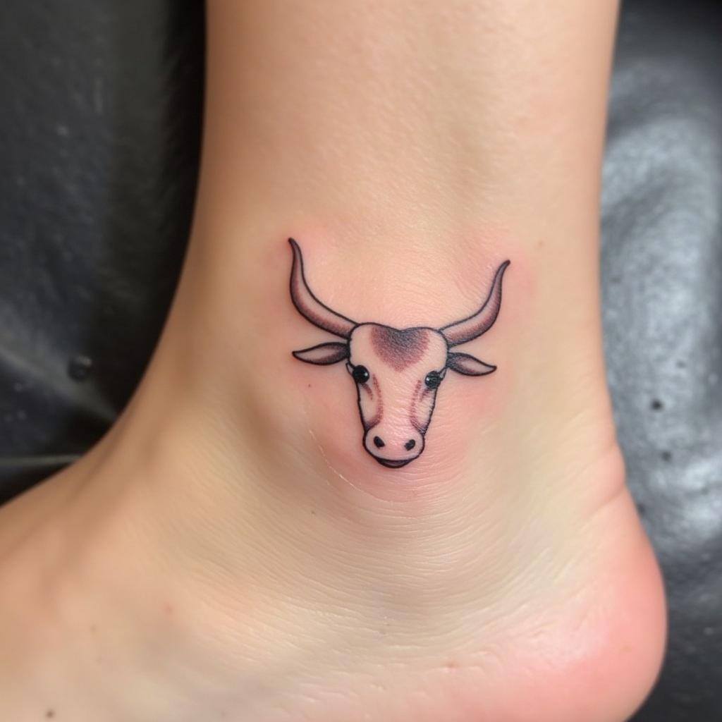 Hinh xam Kim Nguu mini mat ca chan vi tri nu tinh nhe nhang