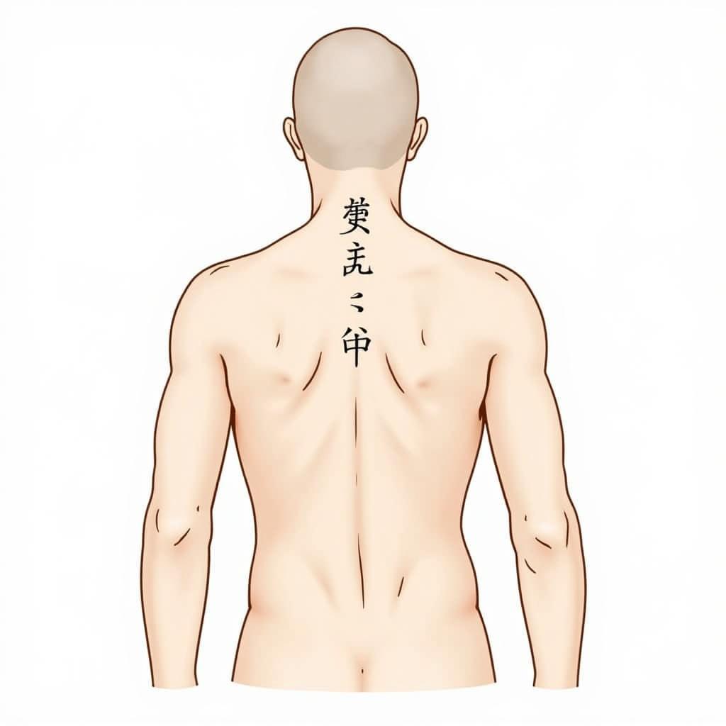 Vi tri xam lung tot phong thuy cho nguoi tuoi Tuat may man