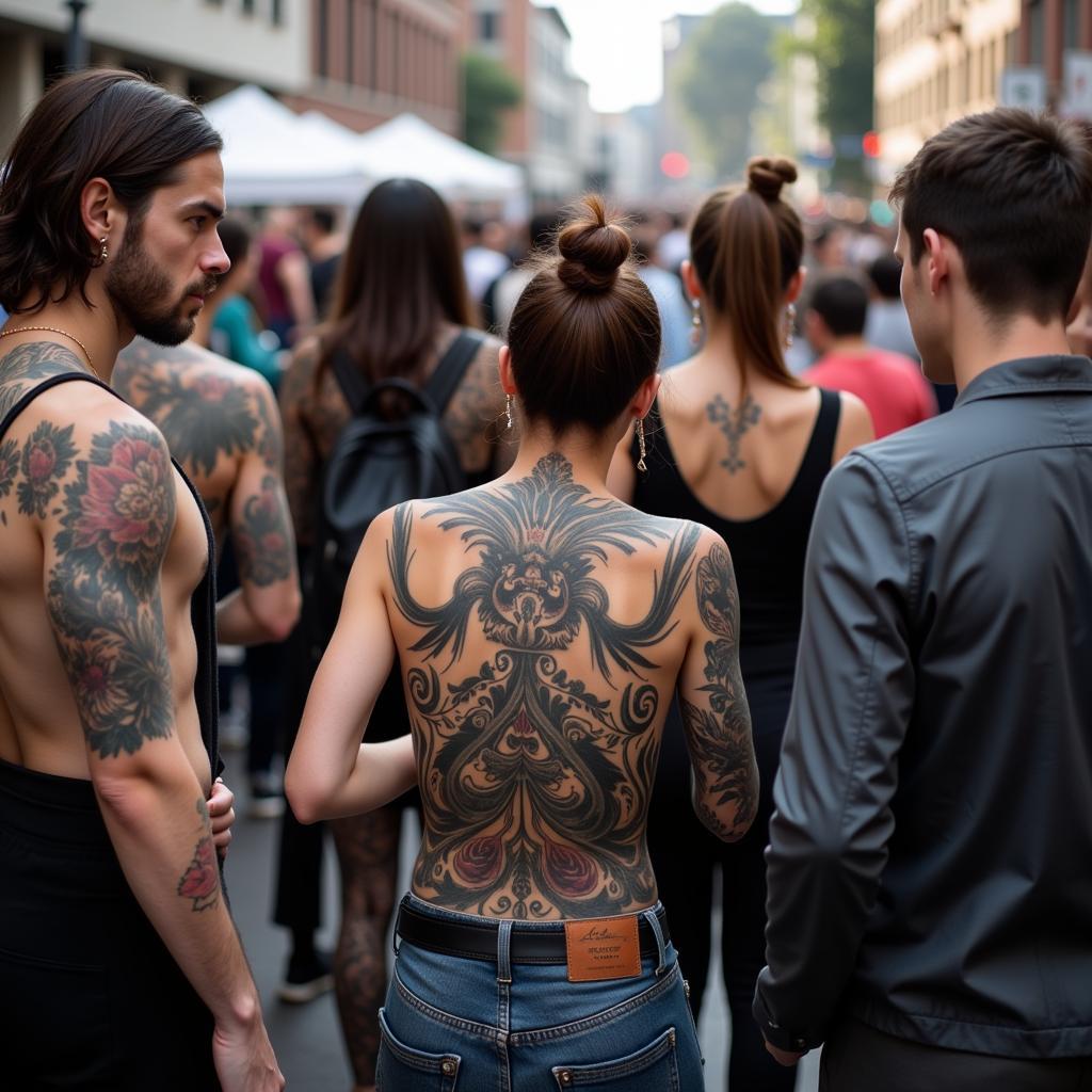 Xăm hình ngày càng được xã hội chấp nhận rộng rãi như một hình thức nghệ thuật